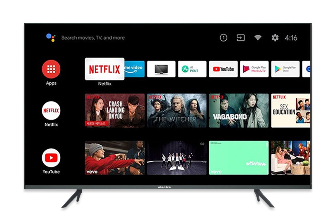 Electra Google LED TV 43″ | EL43AR25SMT